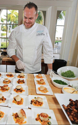 Klein's experience includes opening the former Café Moka in Key West, later working at Alonzo's Oyster Bar for two years as sous and executive sous chef, and executive sous chef at Ocean Key Resort's Hot Tin Roof. He joined Fish in August 2016.